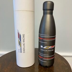 Cadillac Racing Black Insulated Bottle